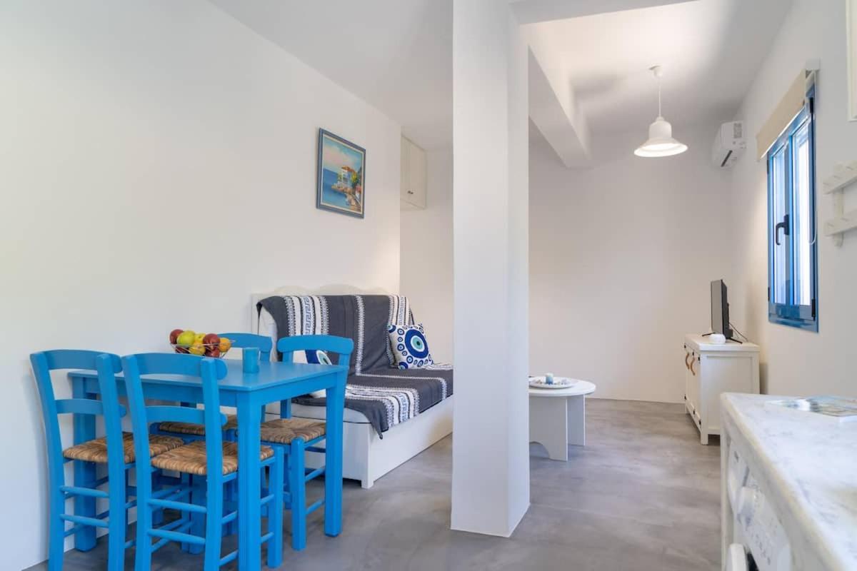 Blue Moon Apartments Makrýgialos المظهر الخارجي الصورة
